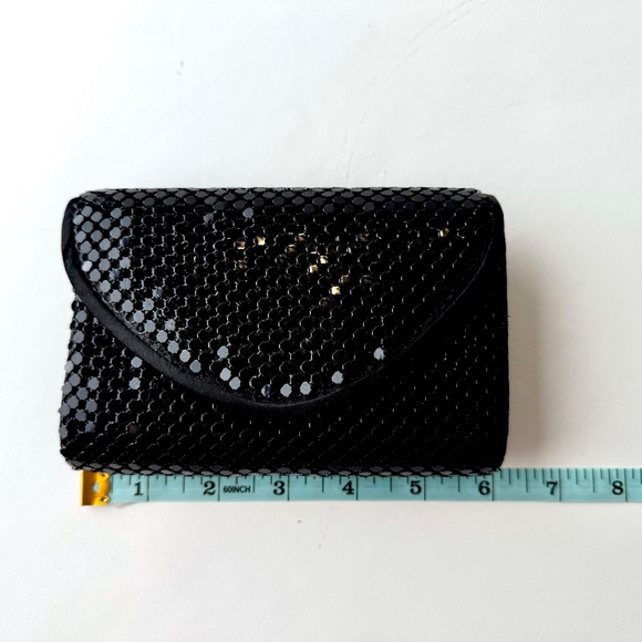 Black Sequined Evening Bag - Picture 2 of 6